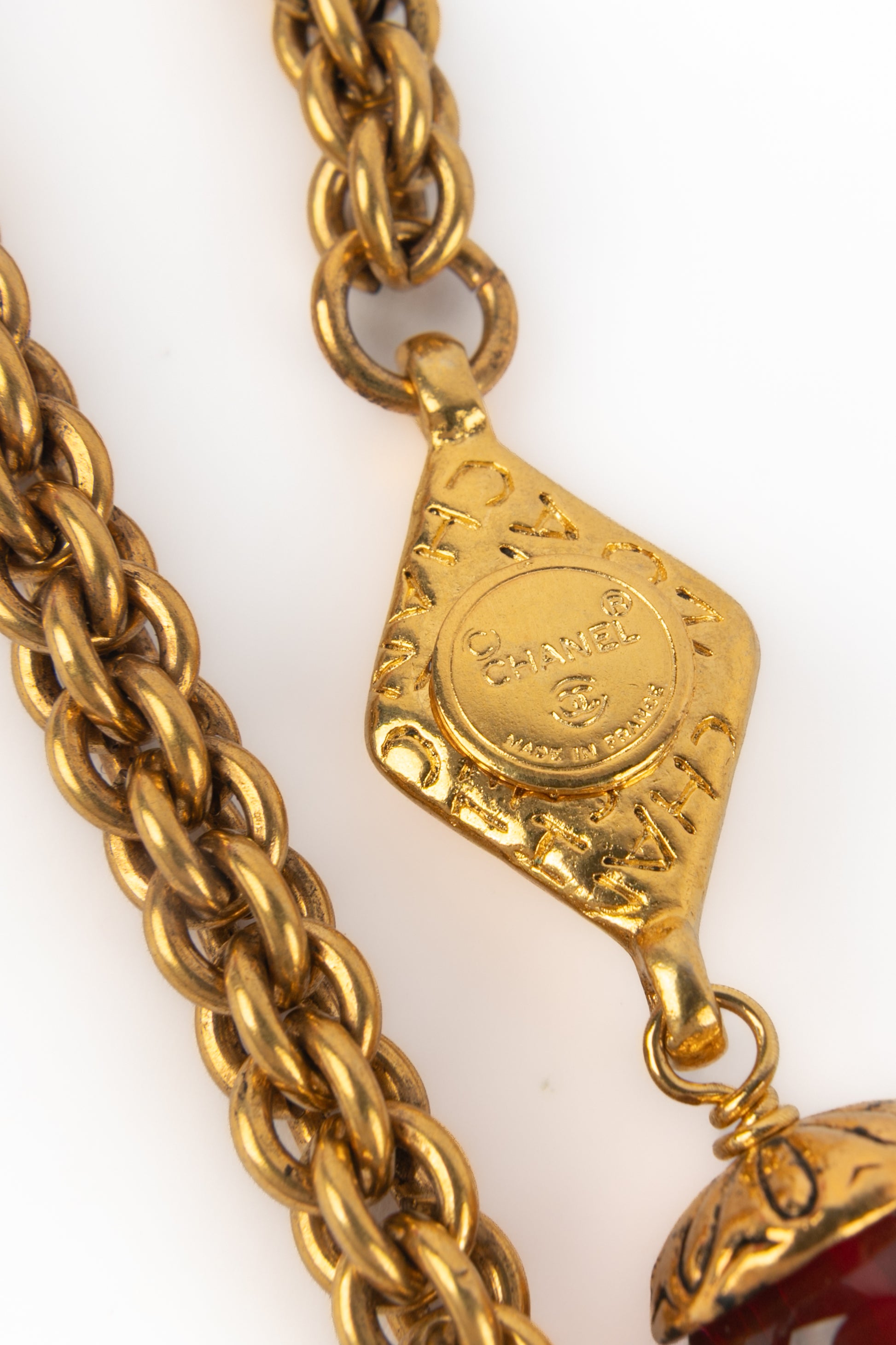 Collier byzantin Chanel 1980's