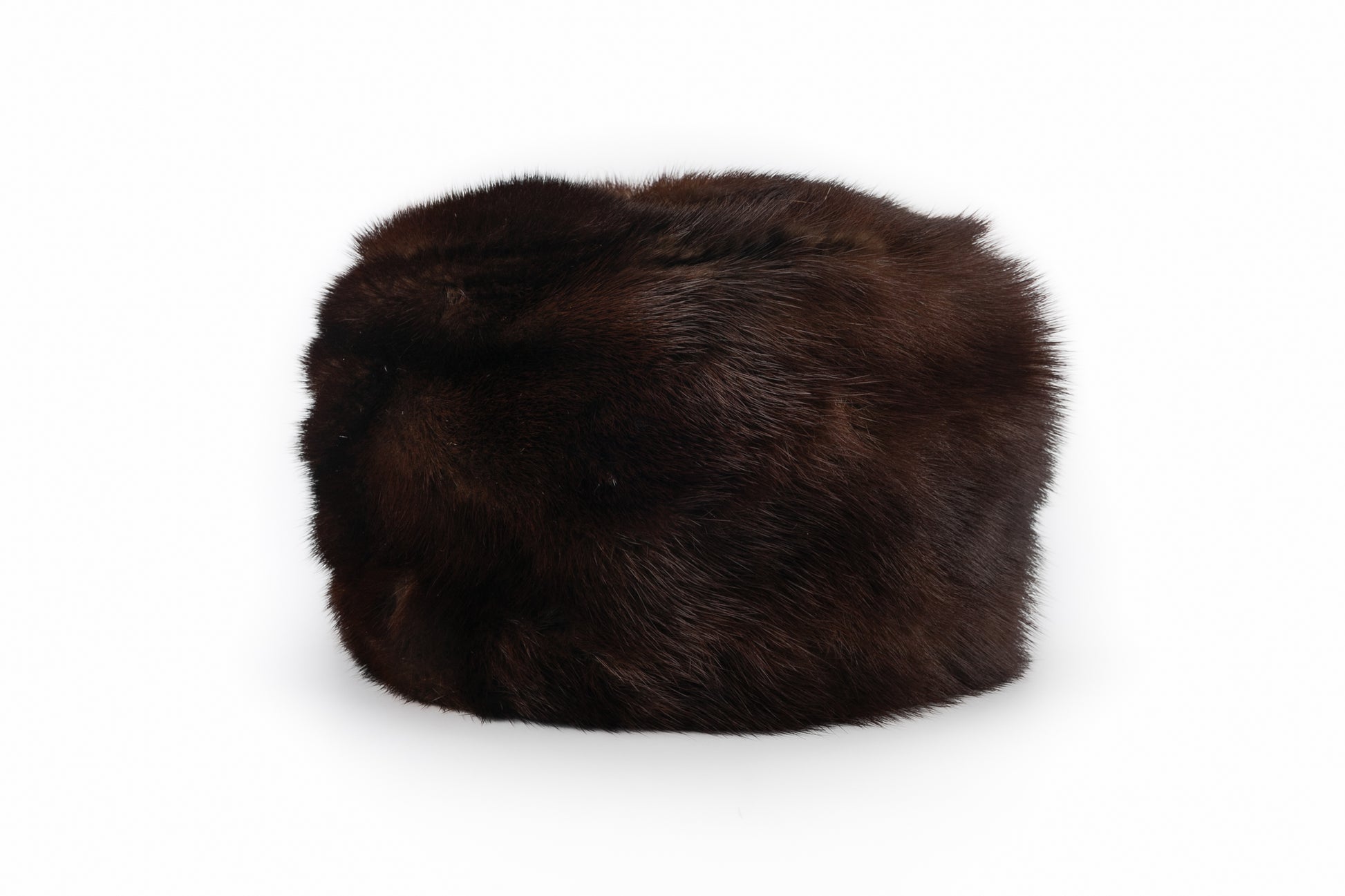 Chapeau toque en vison