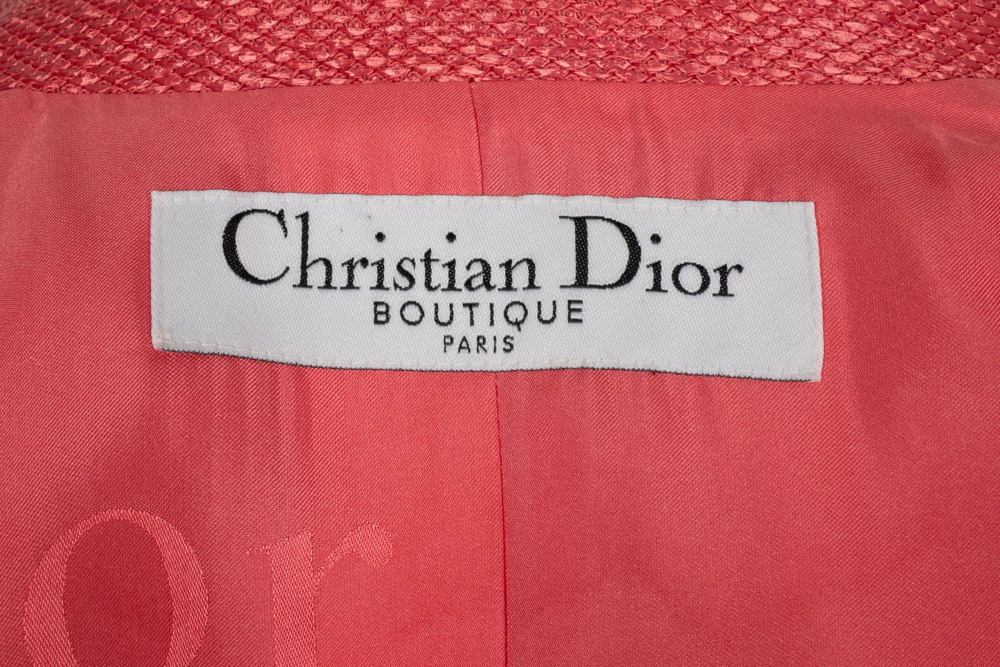 Veste en raphia Dior
