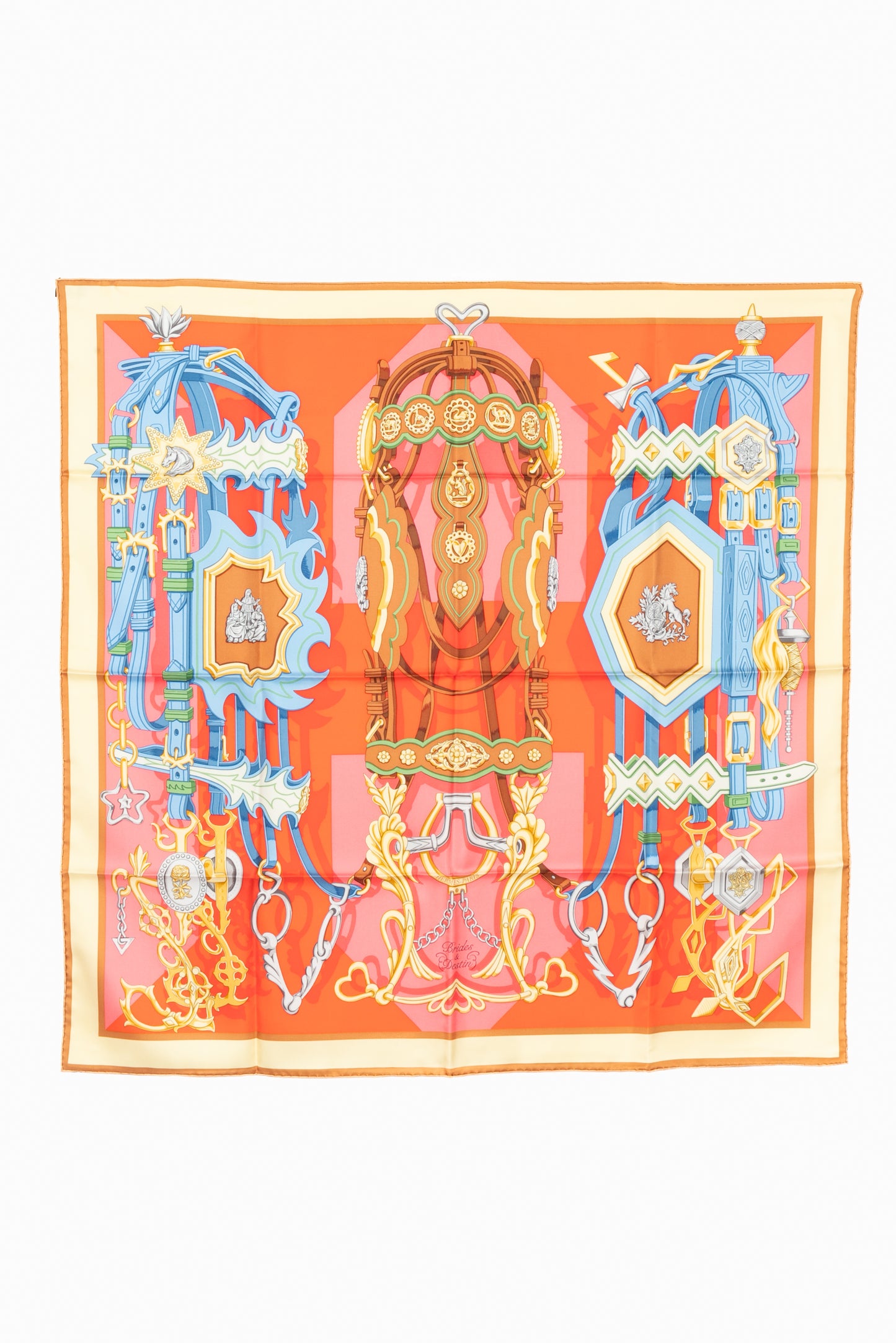 Foulard / Carré "Brides et Destin" Hermès