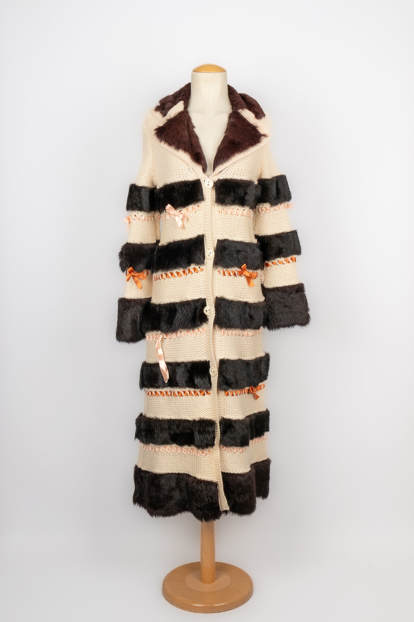 Long gilet John Galliano