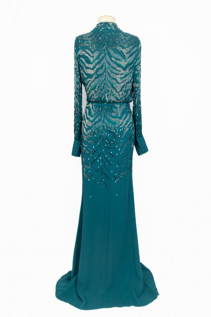 Robe perlée Roberto Cavalli