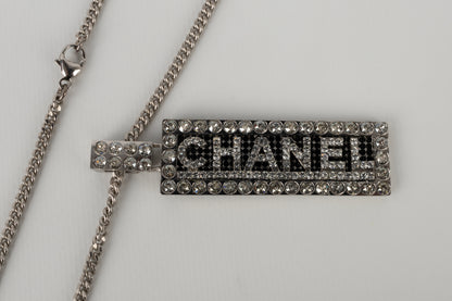 Collier argenté Chanel Automne 2003