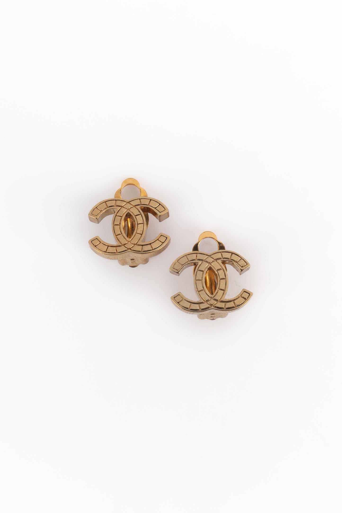 Boucles d'oreilles cc Chanel Hiver 2003