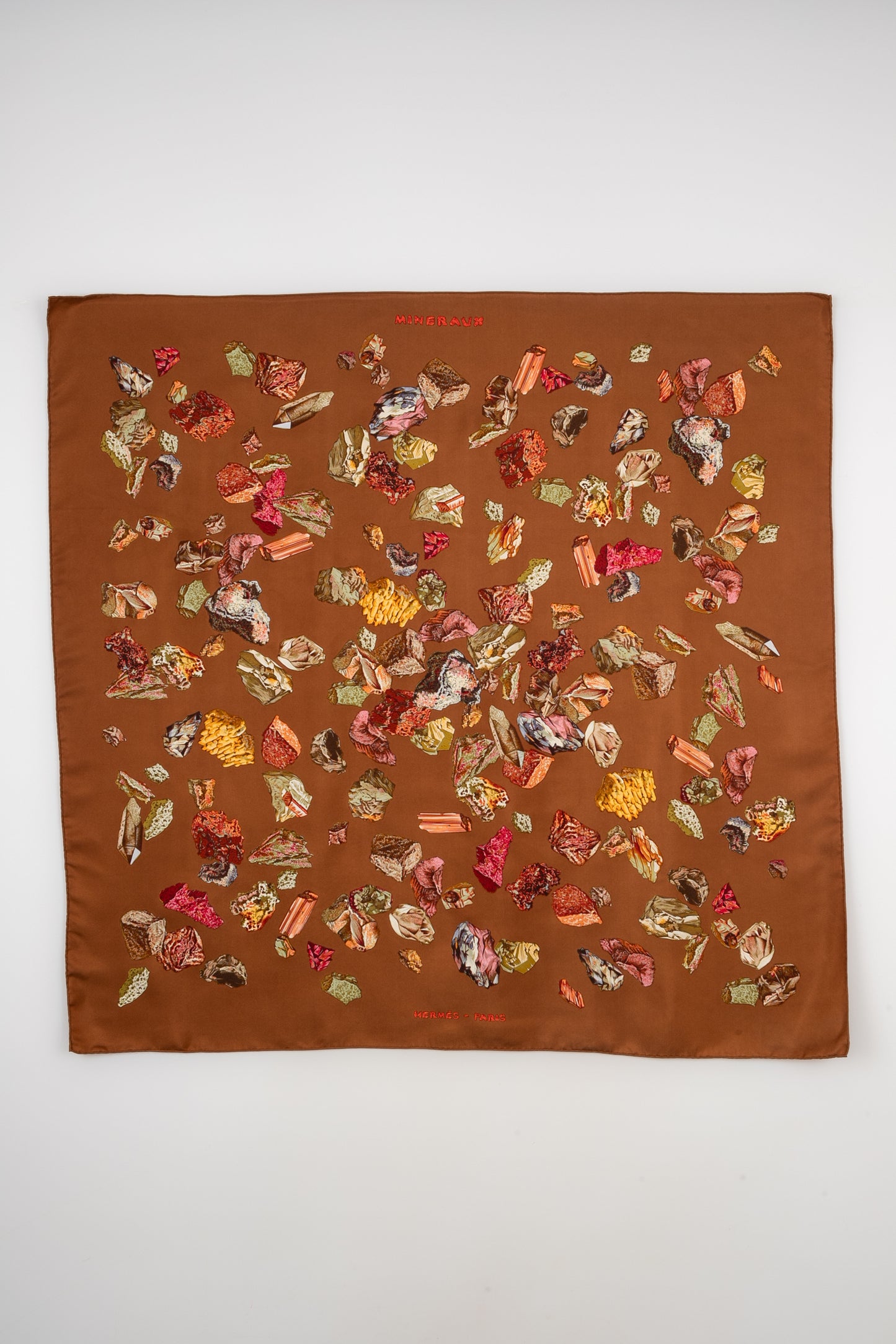 Foulard / carré "Minéraux" Hermès