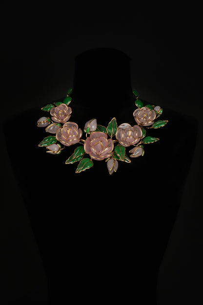 Collier de fleurs Augustine