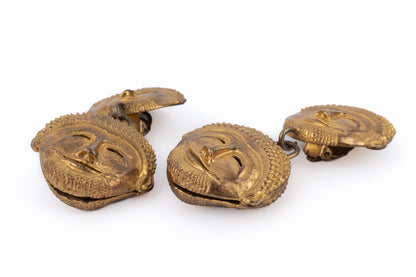 Boucles d'oreilles masques Isabel Canovas