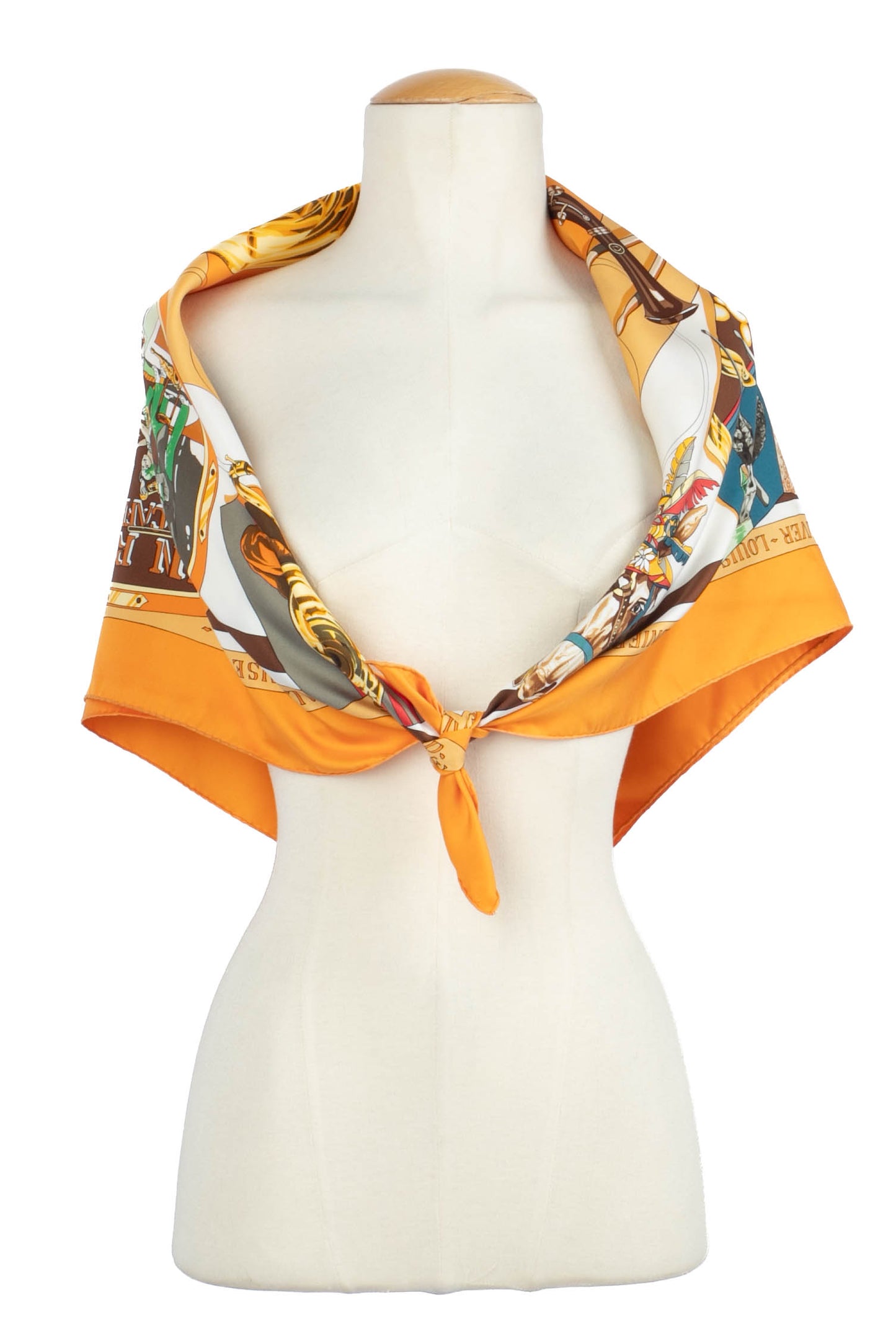 Foulard / Carré "The original New-Orléans créole Jazz 1923" Hermès