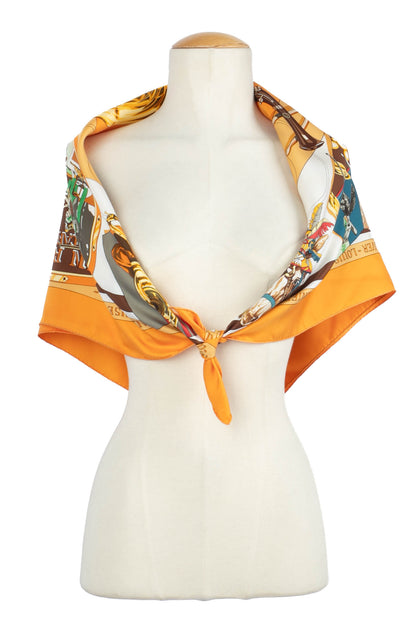 Foulard / Carré "The original New-Orléans créole Jazz 1923" Hermès