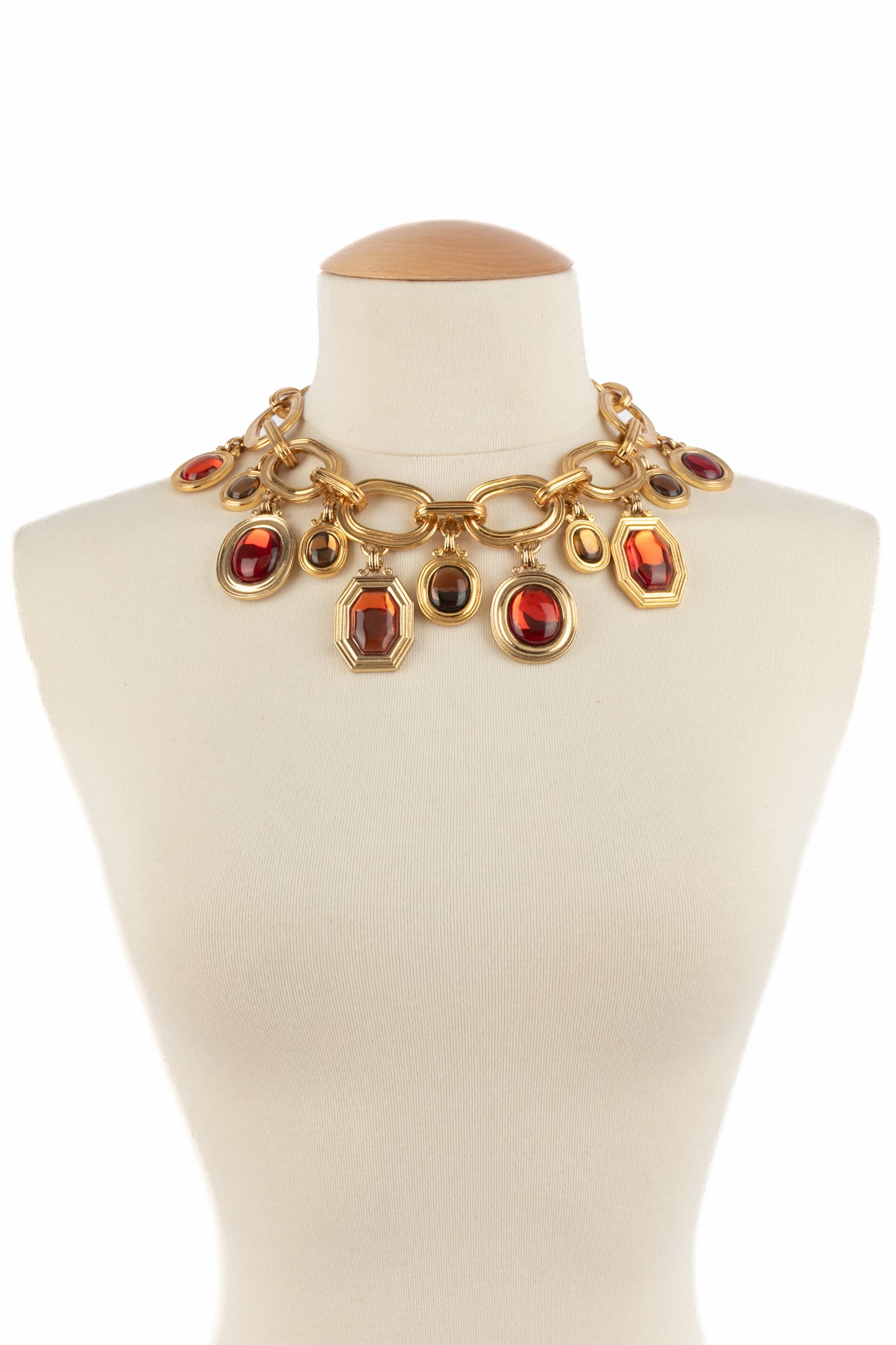 Collier Yves Saint Laurent 1980's