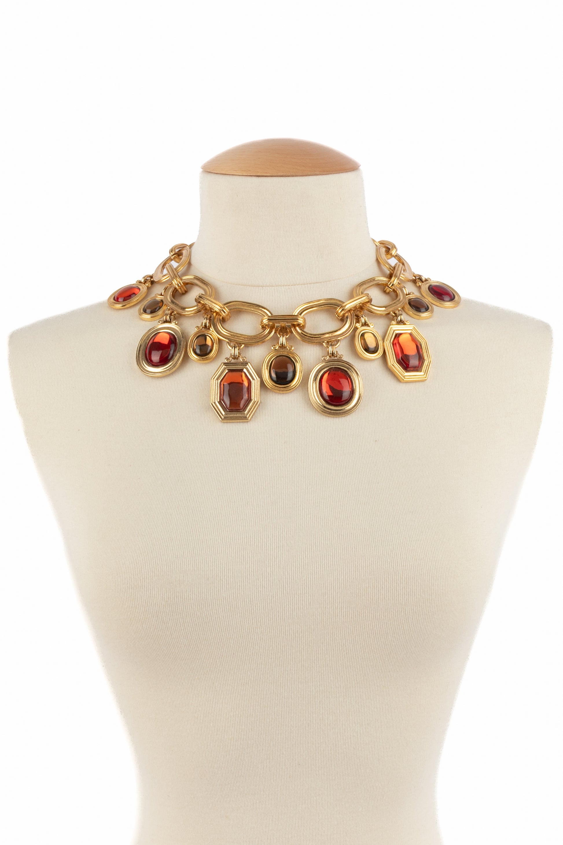 Collier Yves Saint Laurent 1980's