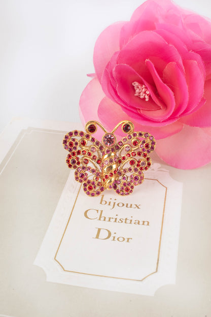 Broche papillon Dior