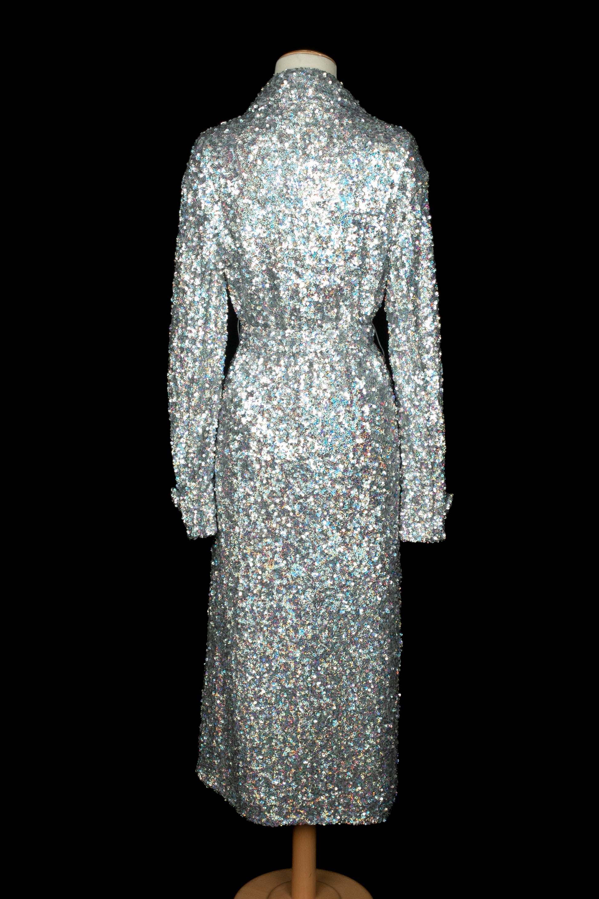 Manteau à paillettes Dries Van Noten Automne 2022