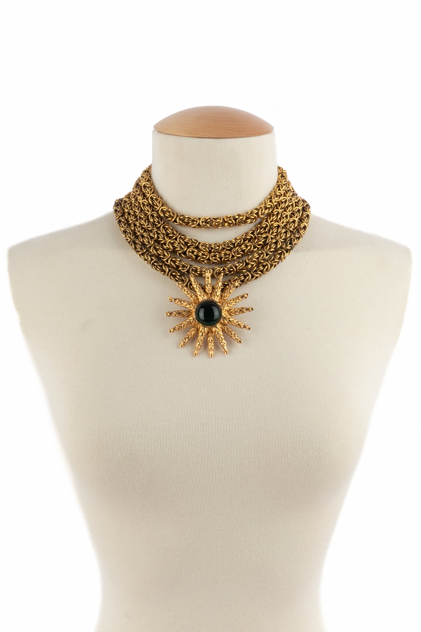 Collier pendentif Chanel Automne 1994