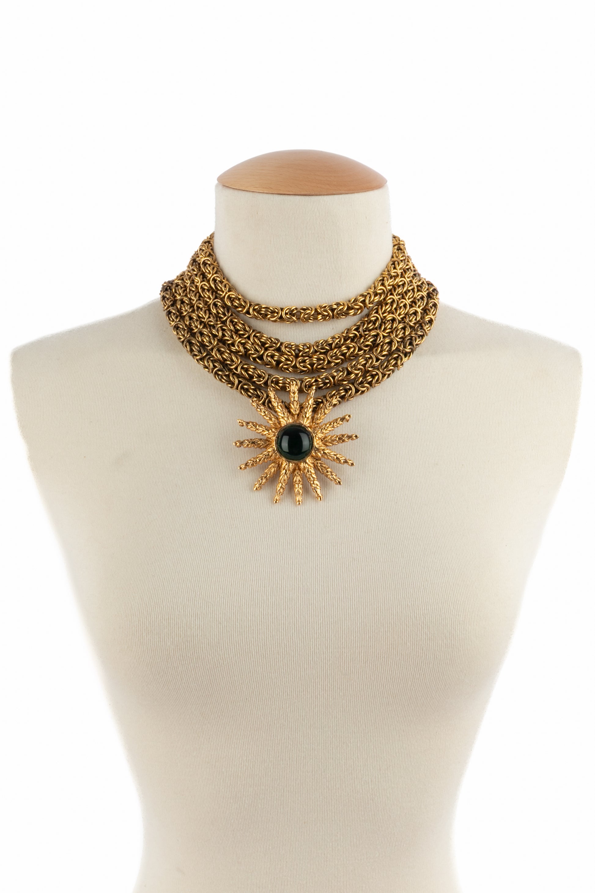 Collier pendentif Chanel Automne 1994