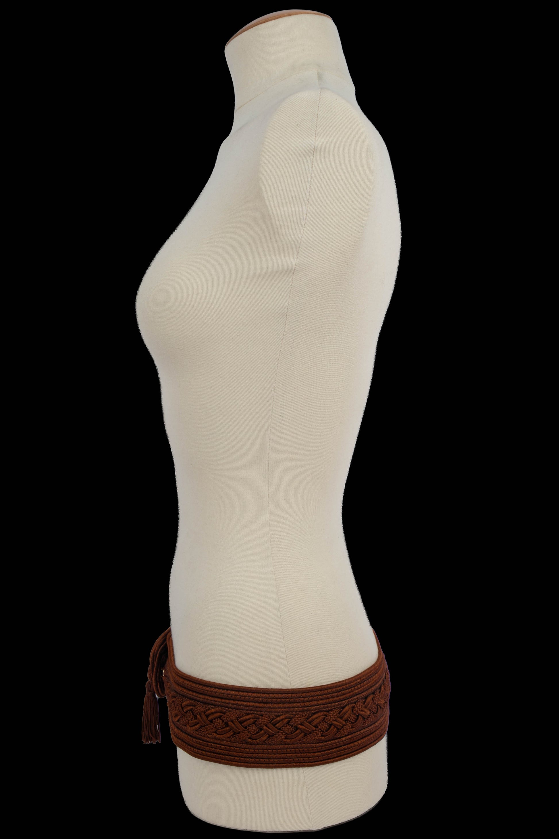 Ceinture en passementerie Yves Saint Laurent (Attribuée à)