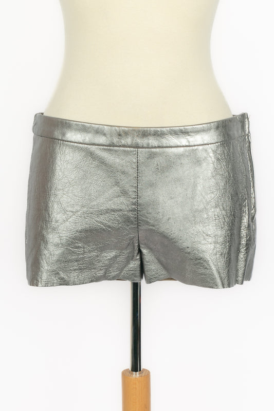 Short en cuir Peachoo + Krejberg