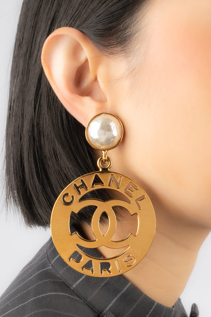 Boucles d'oreilles cc Chanel