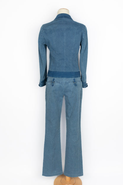 Ensemble en jean Galliano 