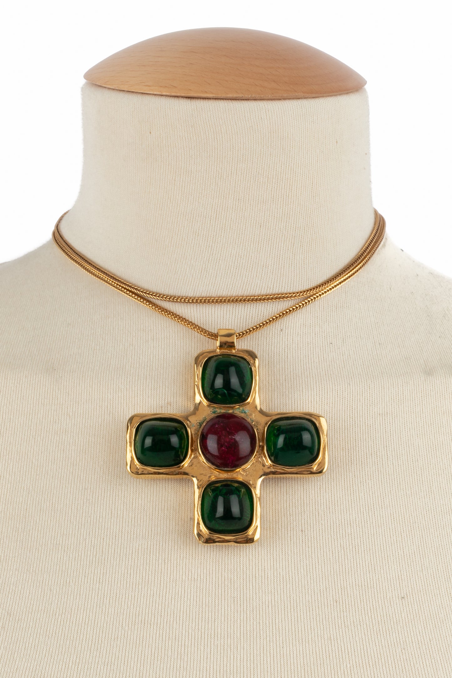 Collier "Croix" Chanel 1984's