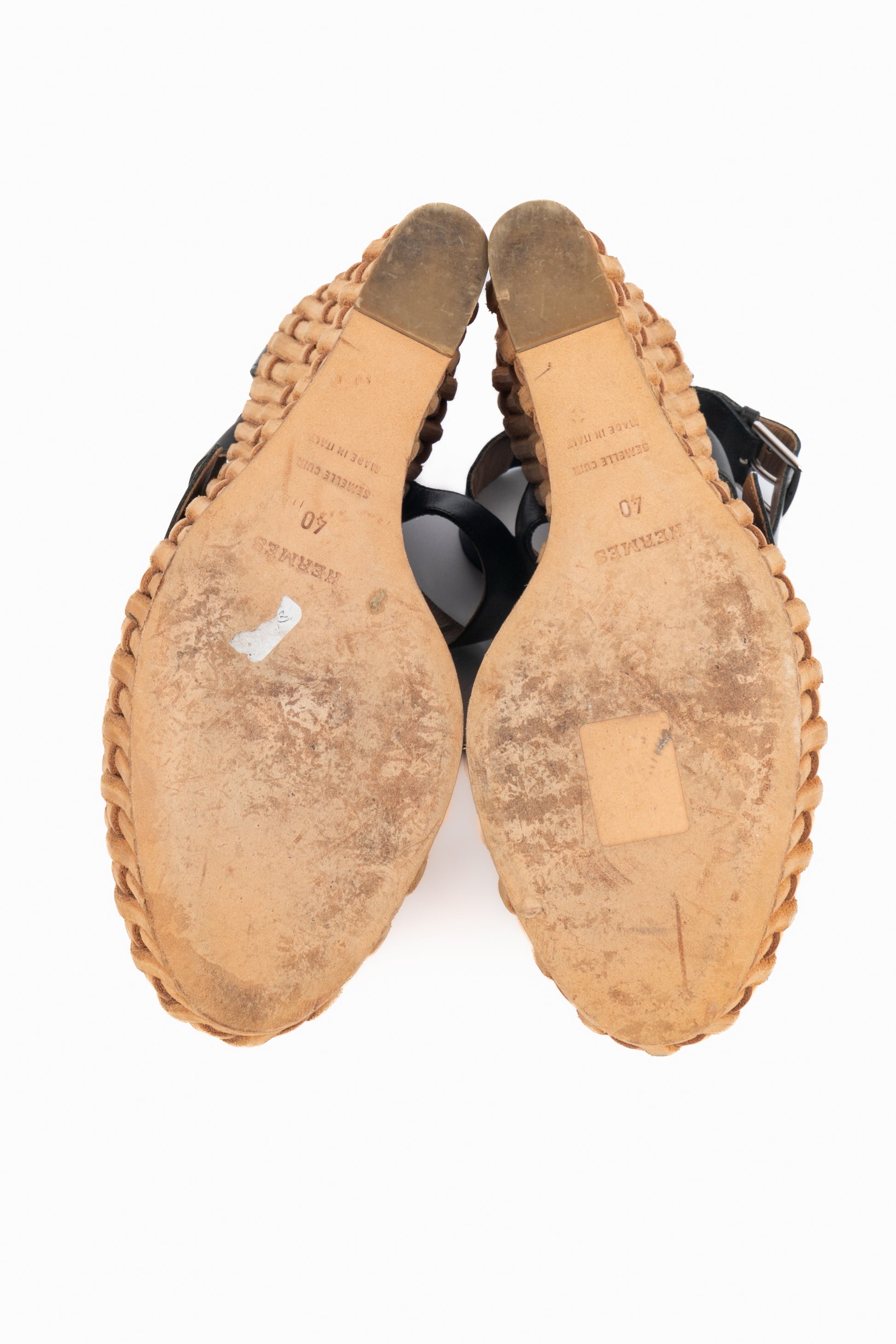 Escarpins en cuir Hermès