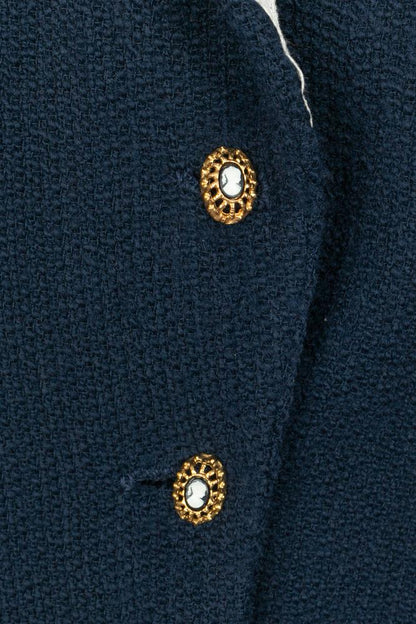 Tailleur bleu Dior 2008