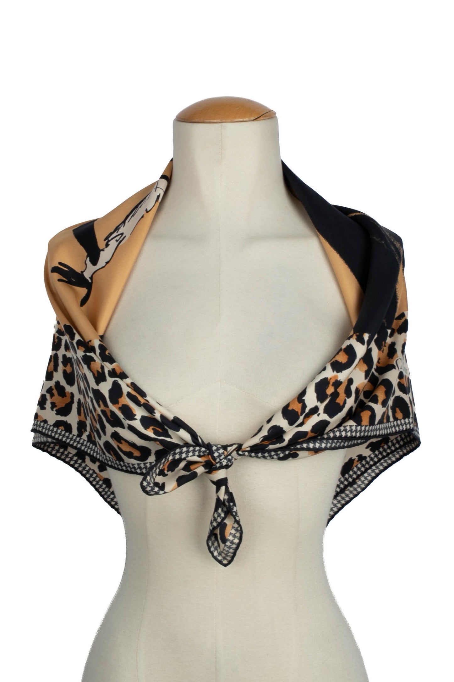 Foulard léopard Christian Dior 