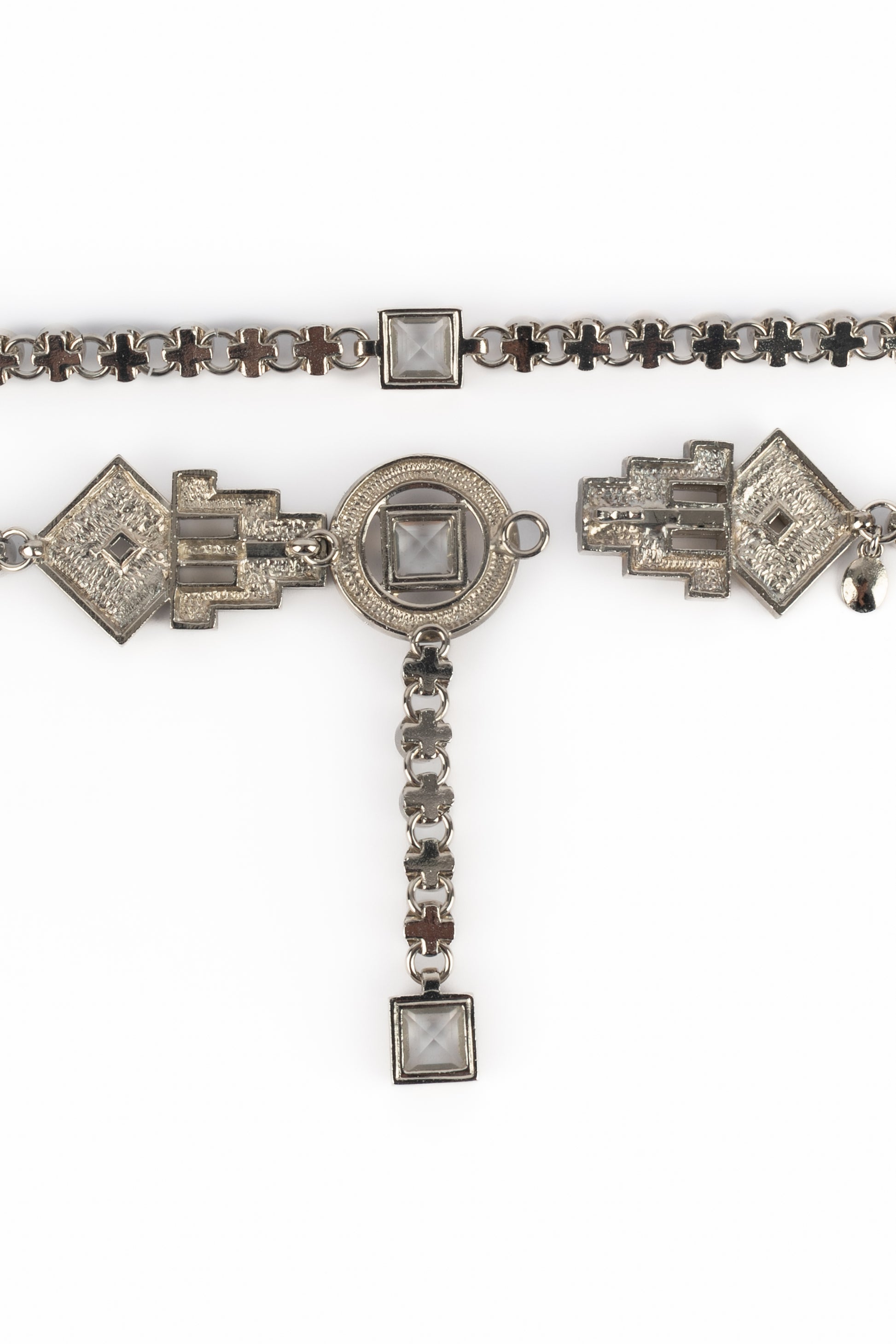 Ceinture argentée Dior 