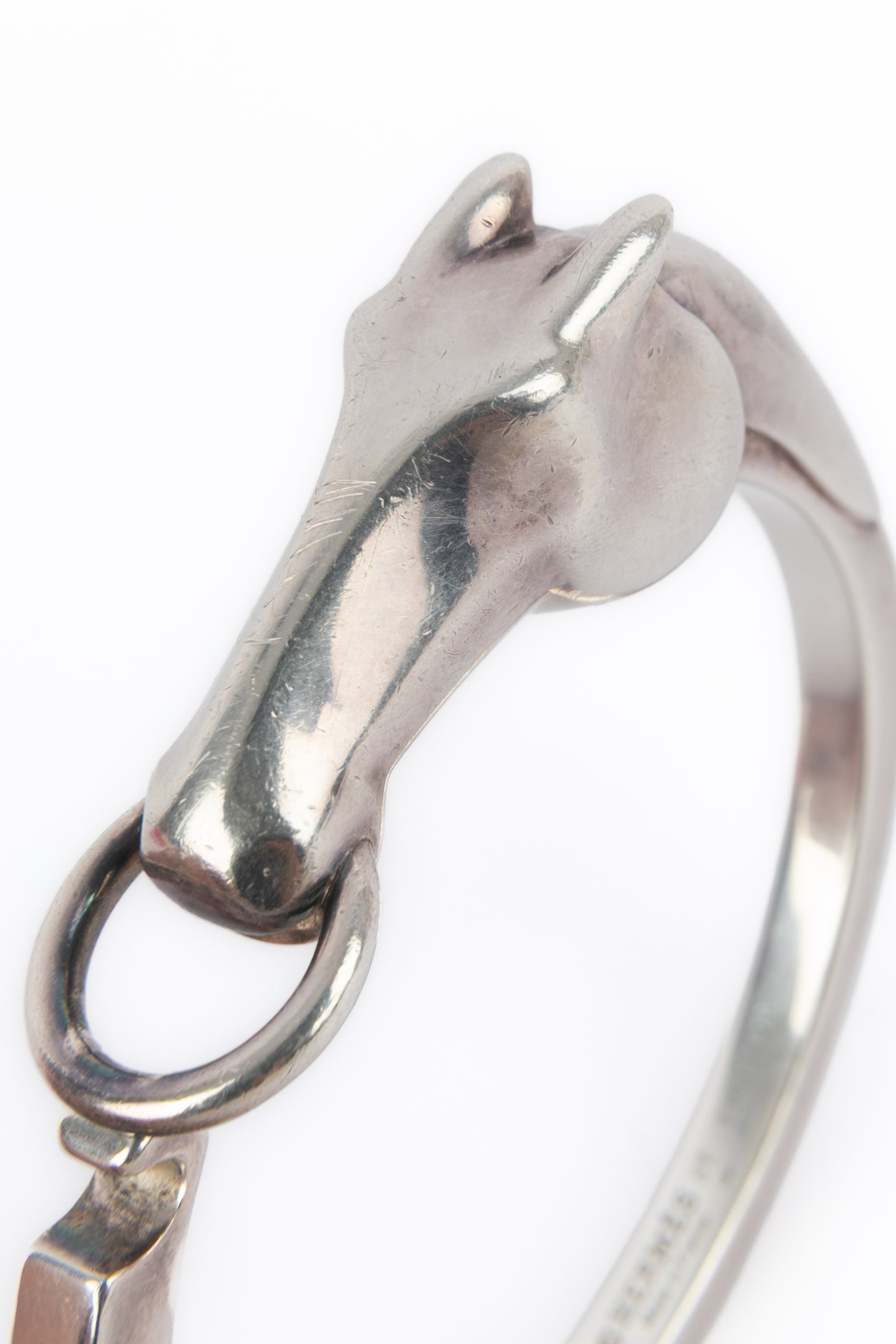 Bracelet en argent "Galop" Hermès