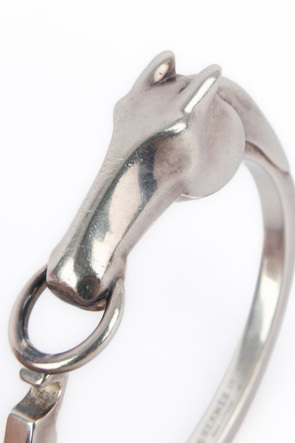 Bracelet en argent "Galop" Hermès