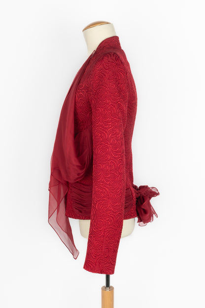 Veste rouge Galliano