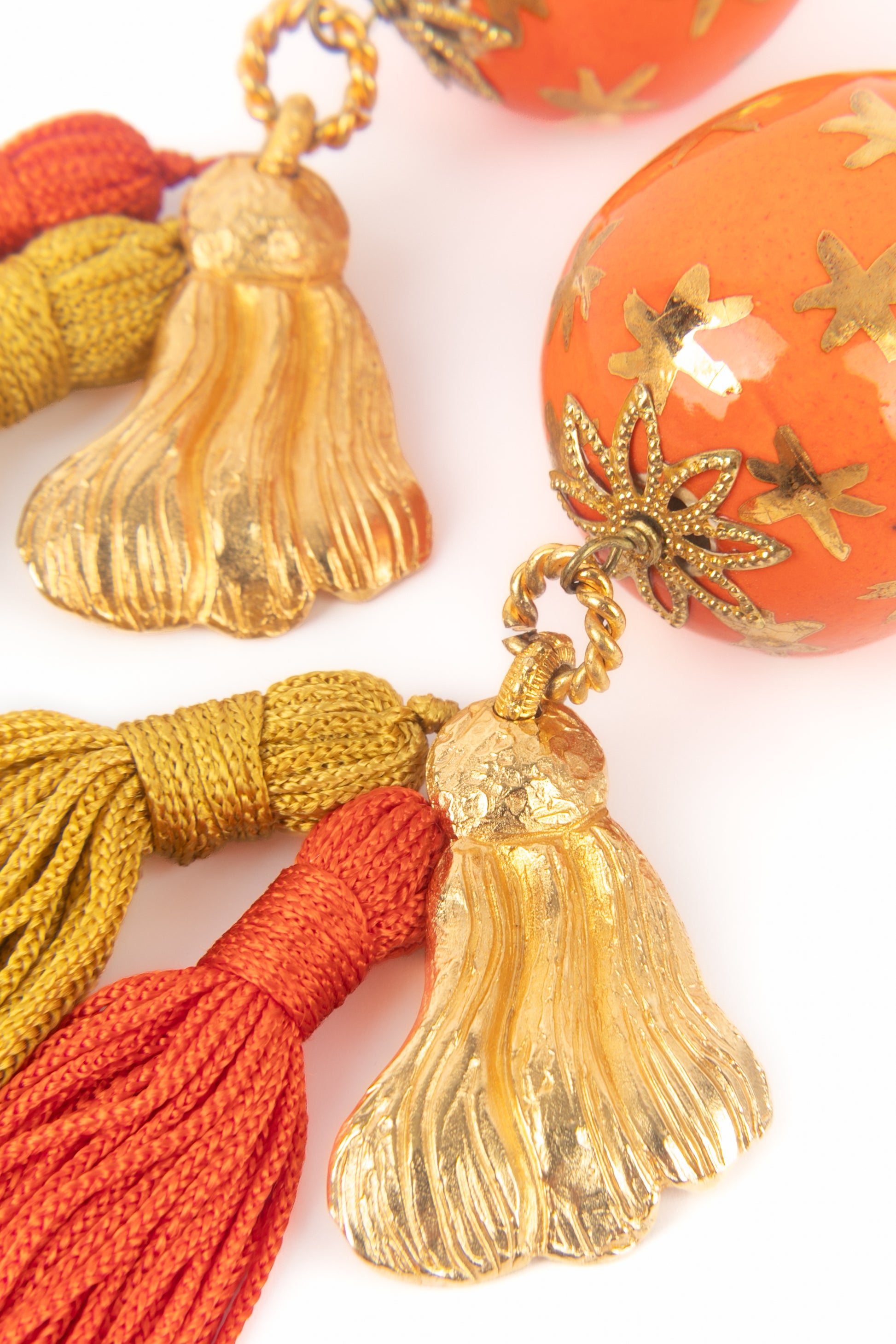 Boucles d'oreilles Yves Saint Laurent Automne 1991