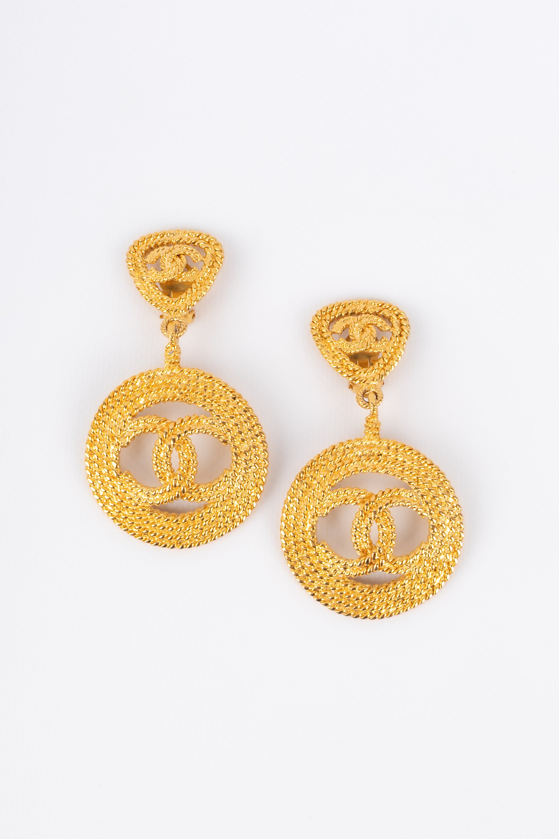 Boucles d'oreilles Chanel 1990's