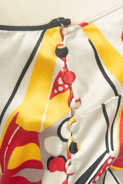 Robe asymétrique John Galliano Resort 2009