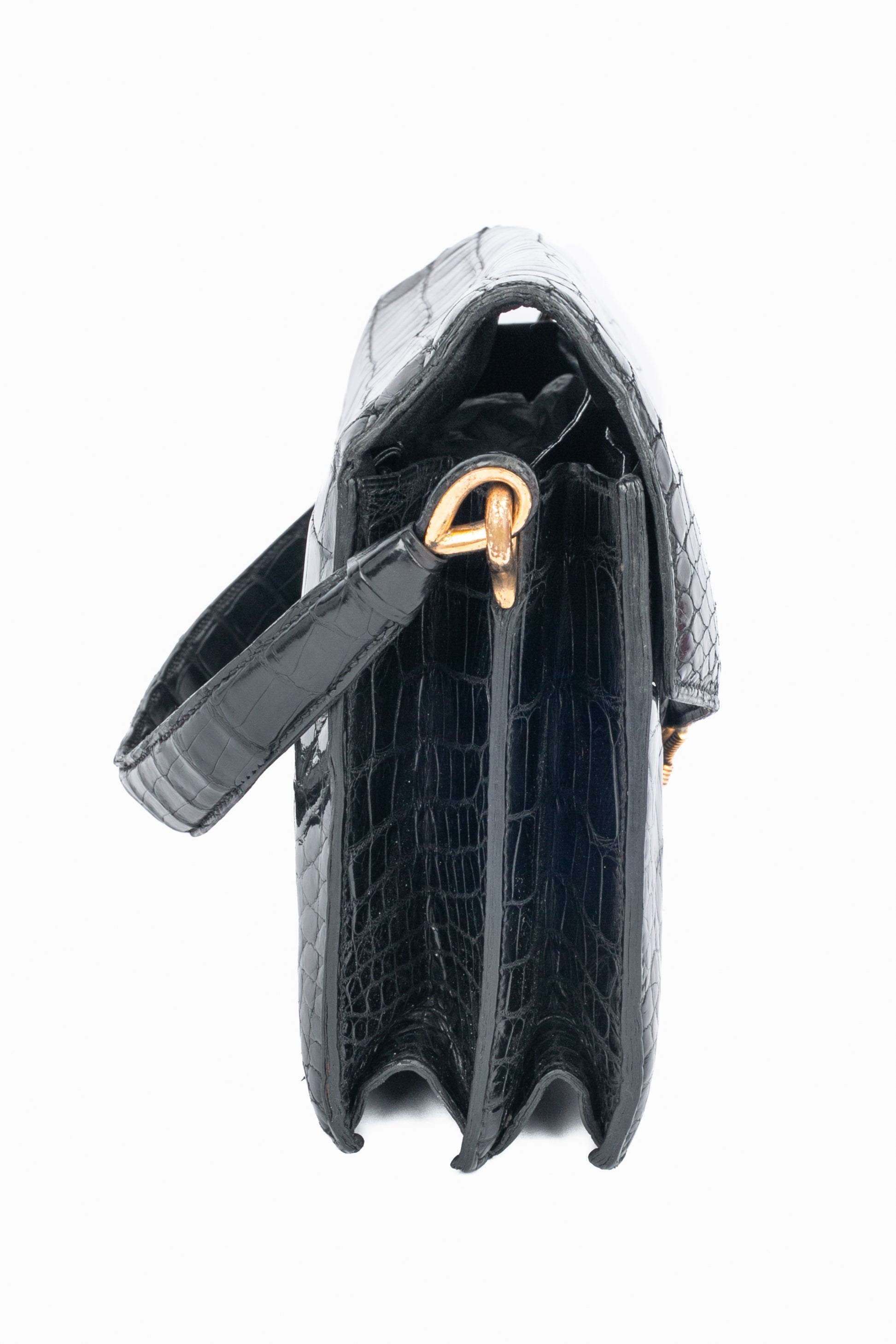 Sac "Cordeau" en crocodile Hermès 