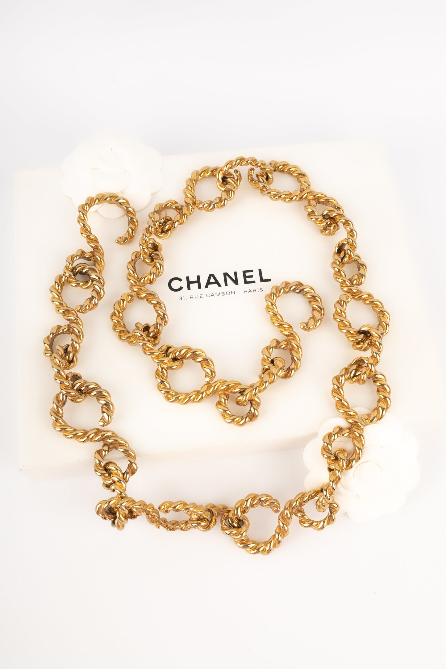 Ceinture maillons Chanel 1990