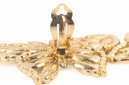 Boucles d'oreilles papillons Yves Saint Laurent