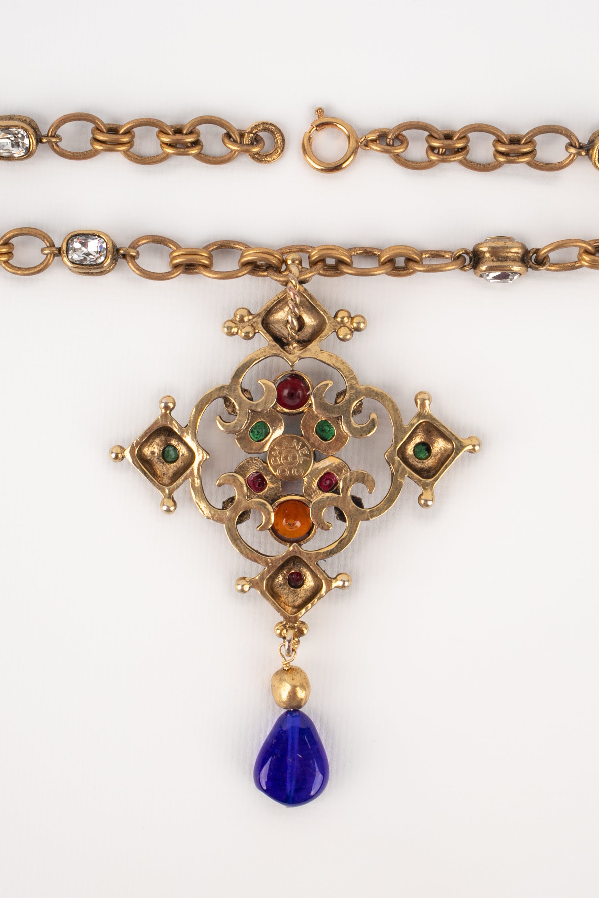 Collier byzantin Chanel 