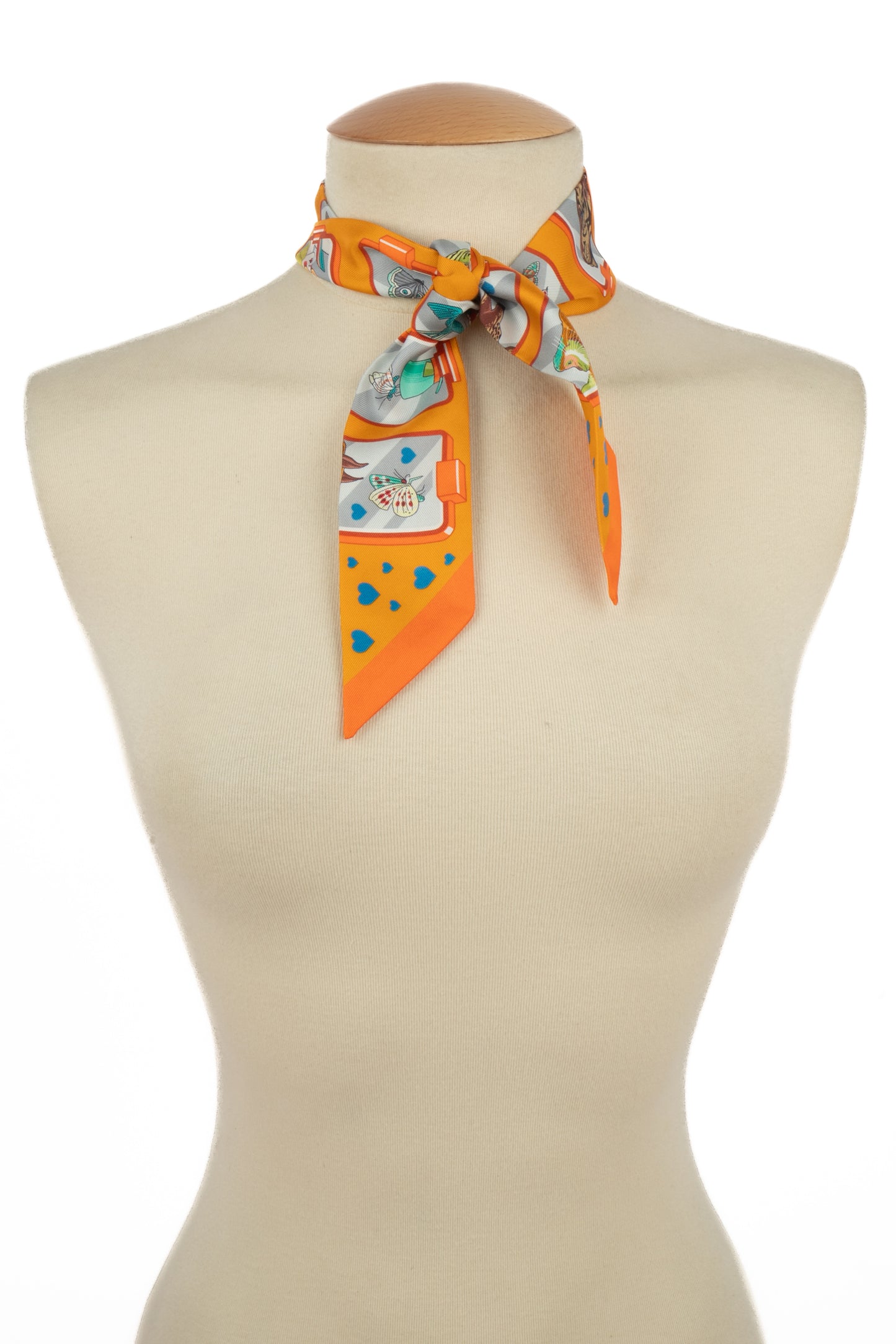 Twilly en soie Hermès