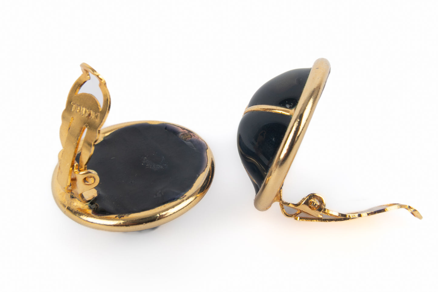 Boucles d'oreilles Chanel Haute Couture 1980's