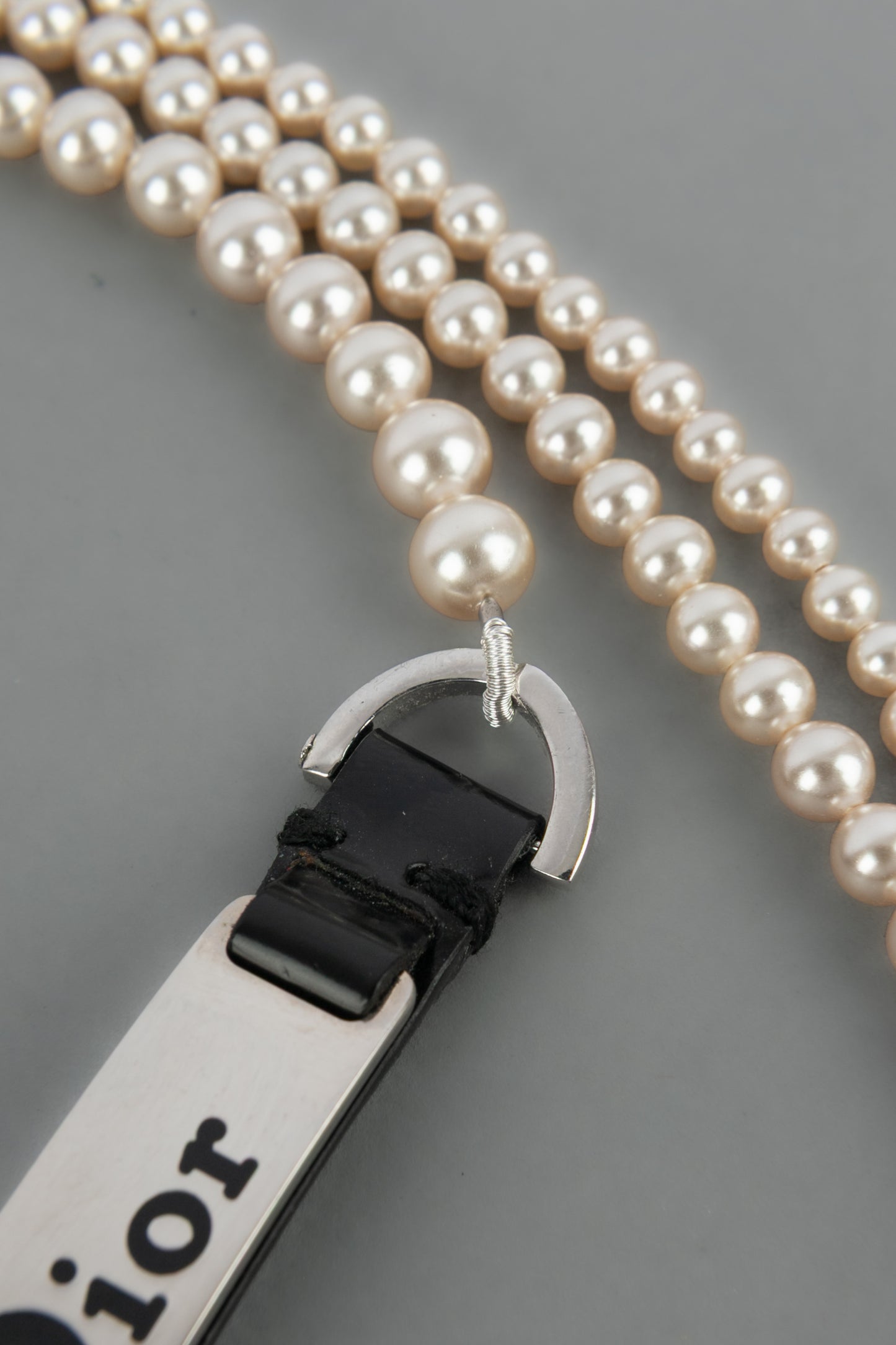 Collier sautoir Christian Dior Eté 2004