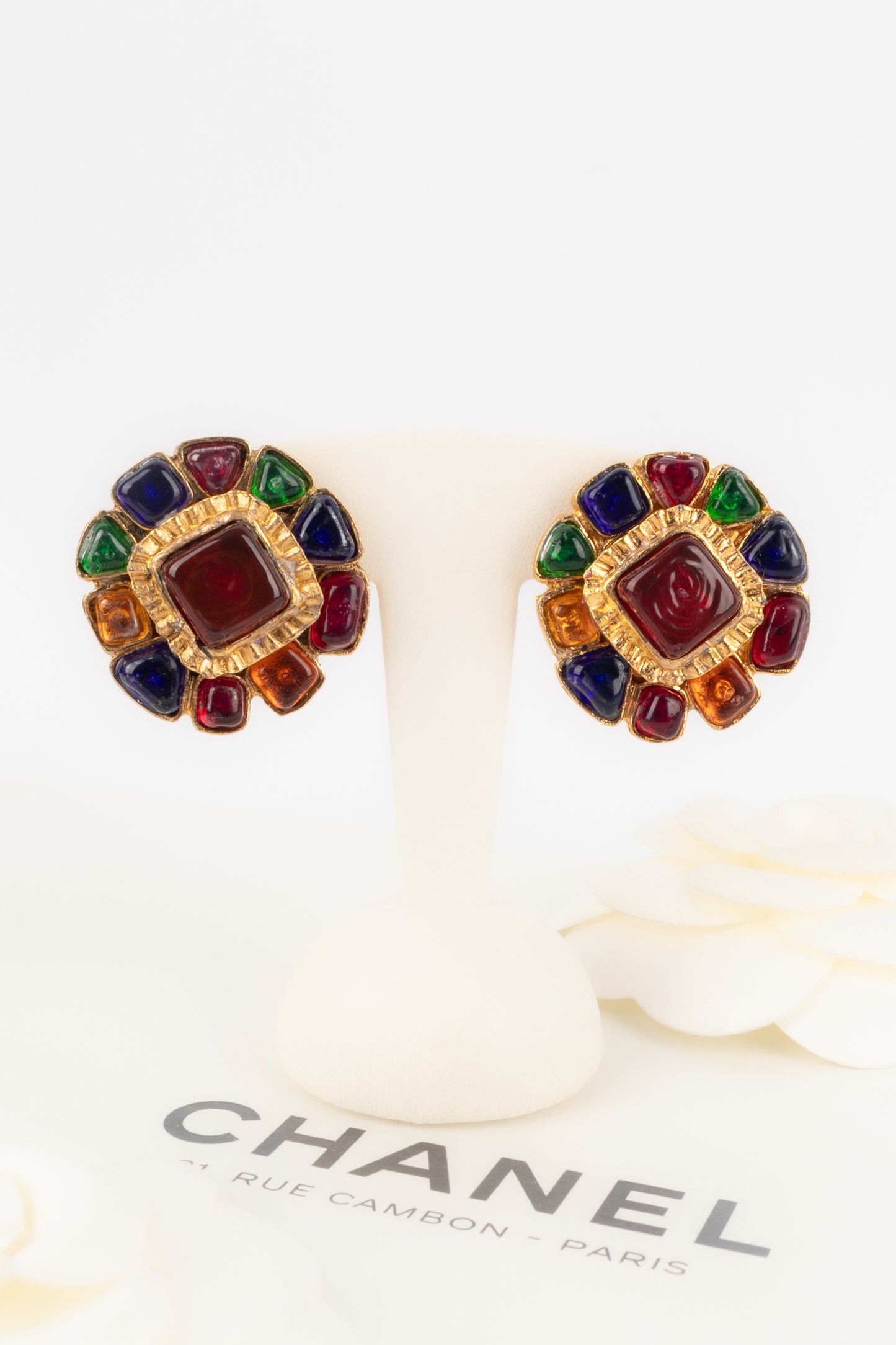 Boucles d'oreilles Chanel Automne 1994