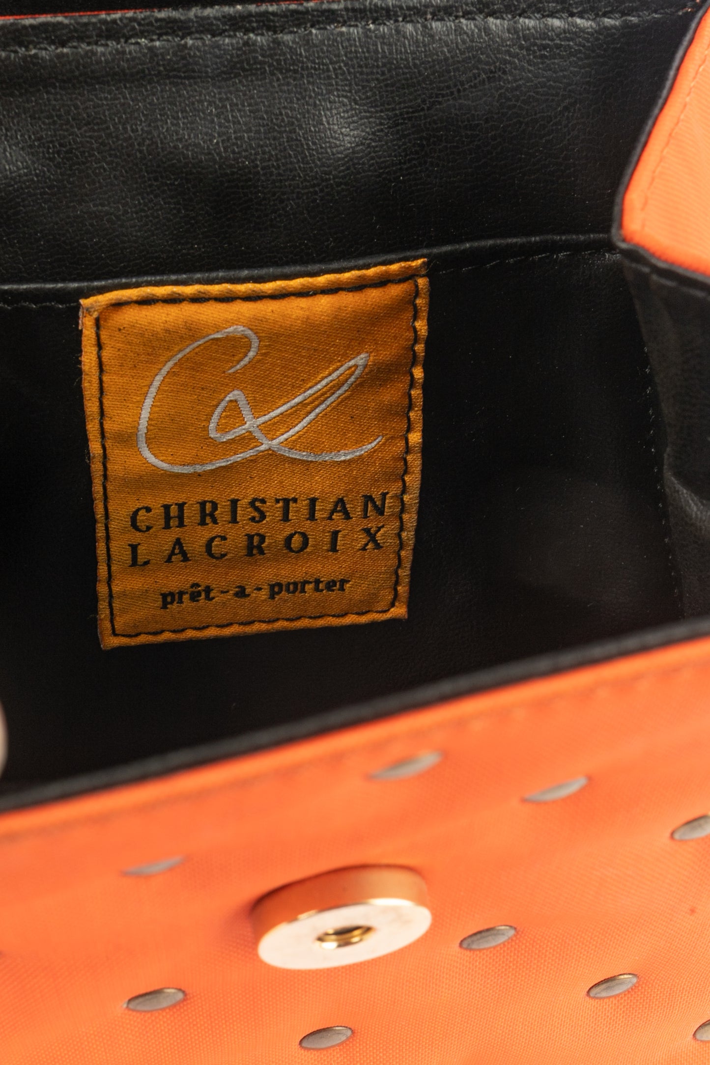 Sac "citrouille" Christian Lacroix 