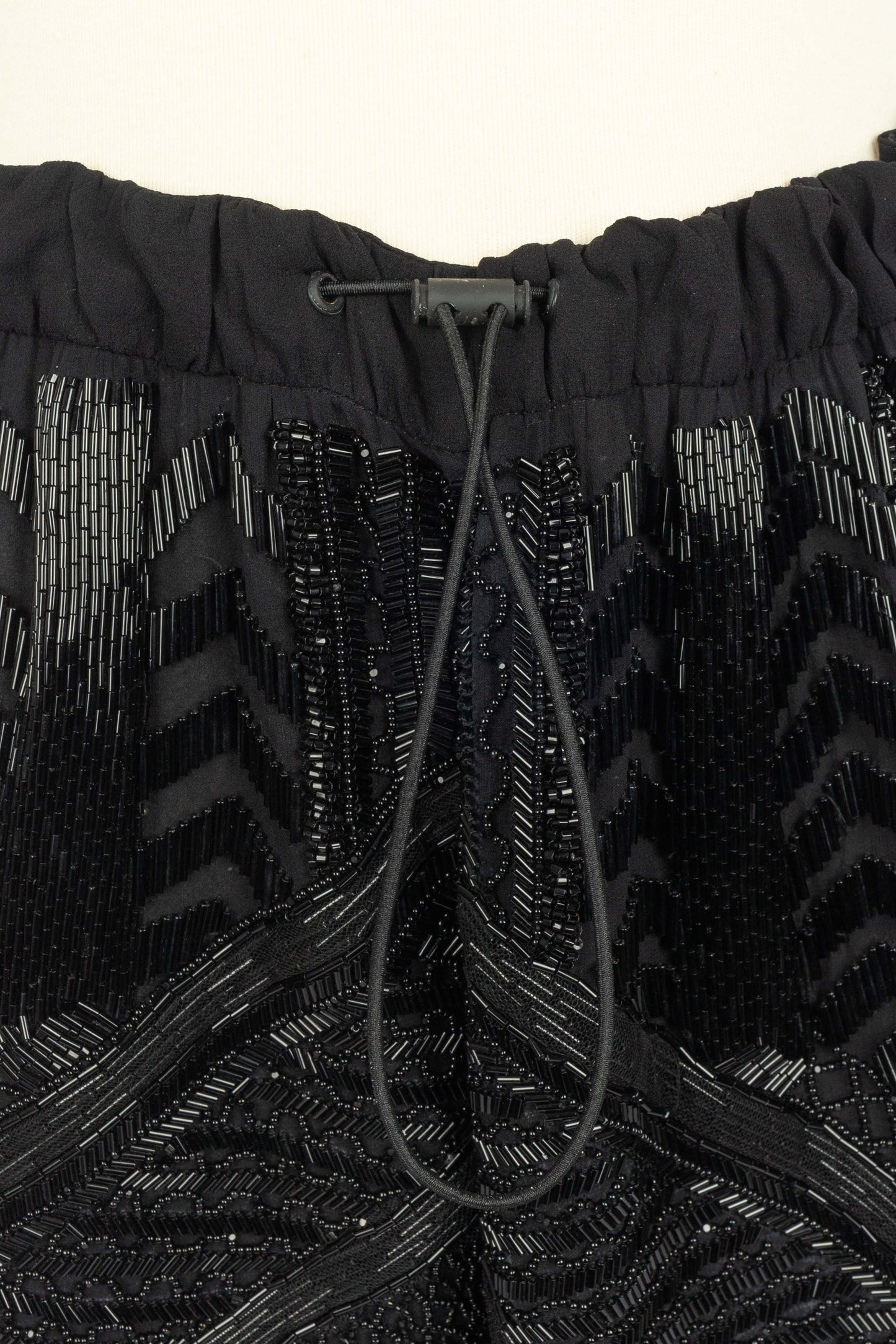 Pantalon à paillettes noires Pucci