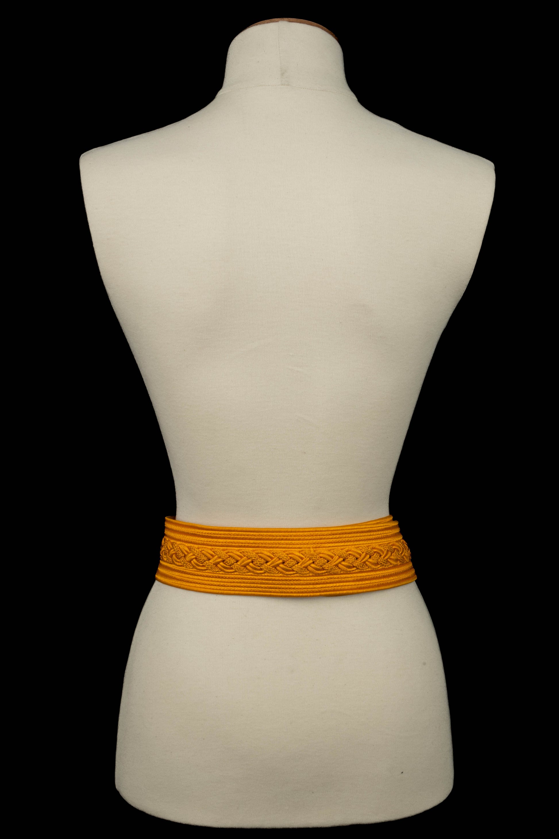 Ceinture en passementerie Yves Saint Laurent (Attribuée à)