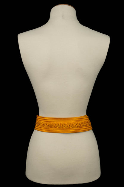 Ceinture en passementerie Yves Saint Laurent (Attribuée à)