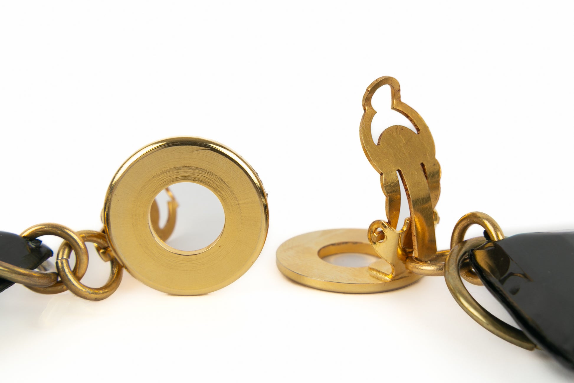 Boucles d'oreilles Paco Rabanne 1990