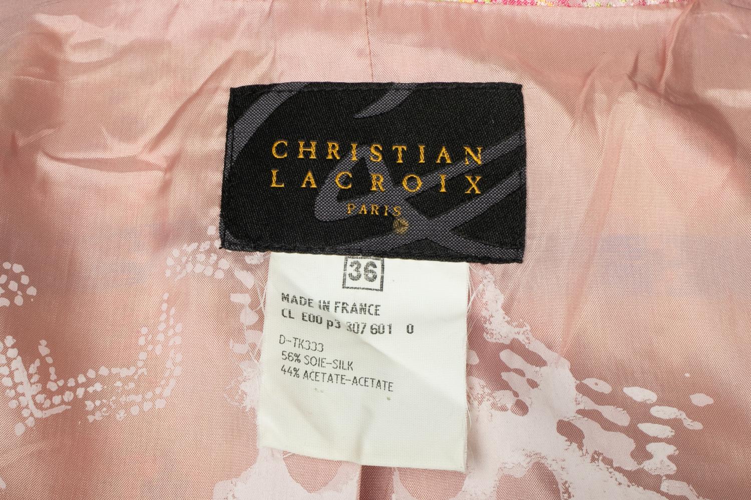 Ensemble Christian Lacroix Printemps 2000