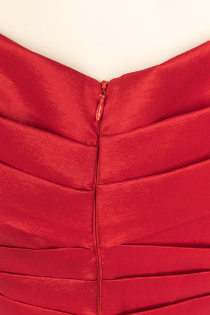 Robe rouge Christian Dior 