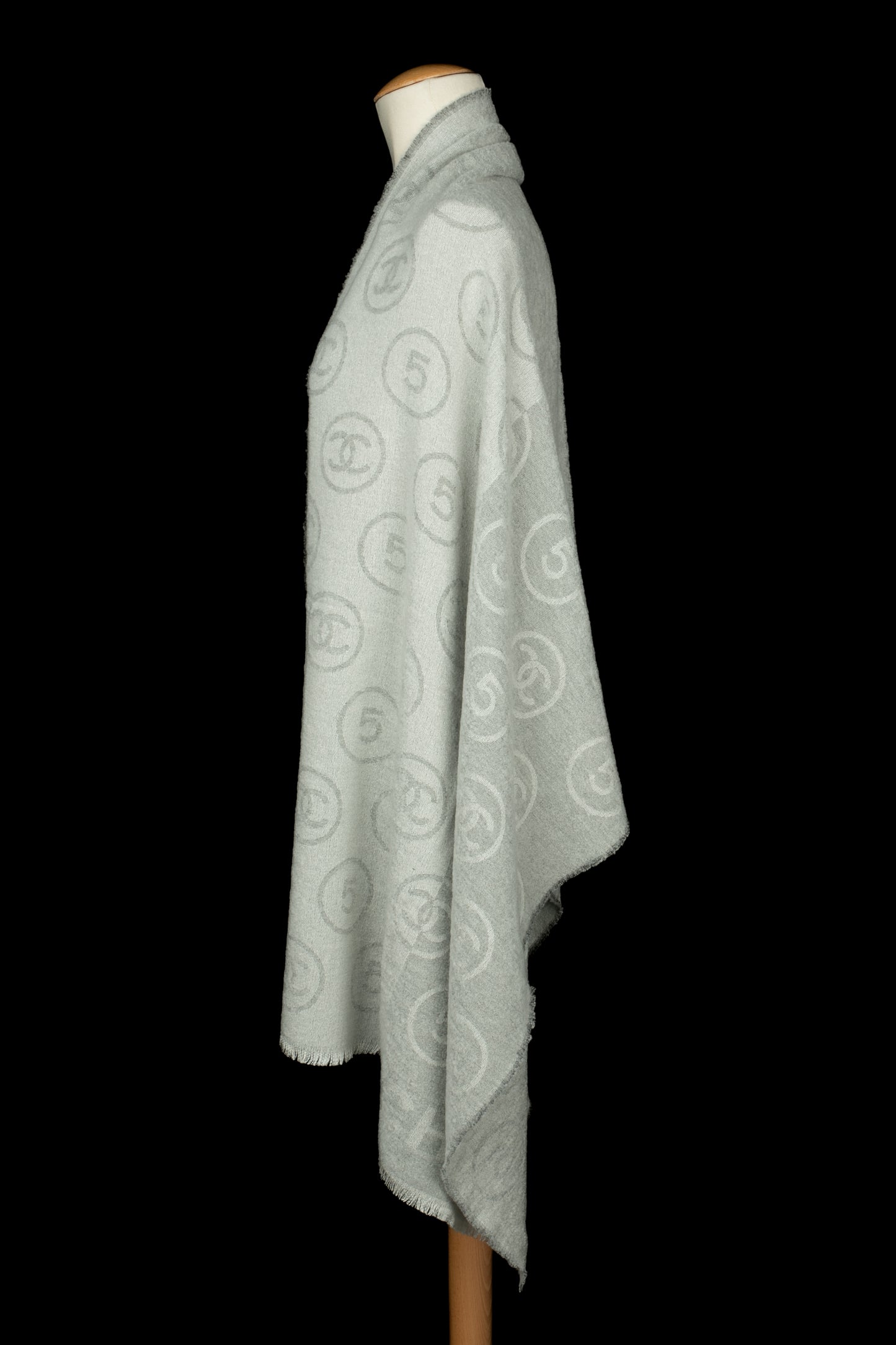 Écharpe en laine Chanel